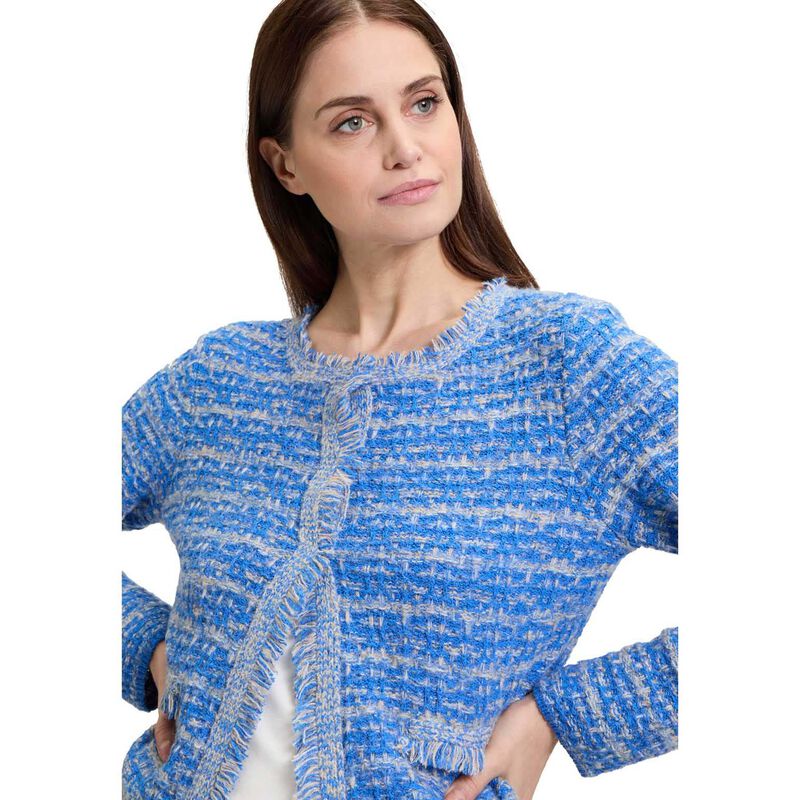 Betty Barclay Patch Blue Cardigan image number 2